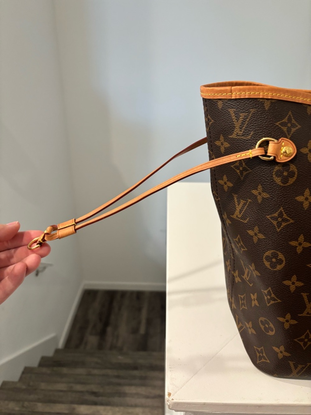 Louis Vuitton Monogram Neverfull MM Tote in Brown and Tan Fall 2021 - Picture 2 of 16